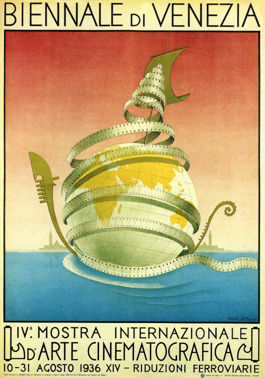 Biënnale (Internationaal Filmfestival) door Astolfo De Maria