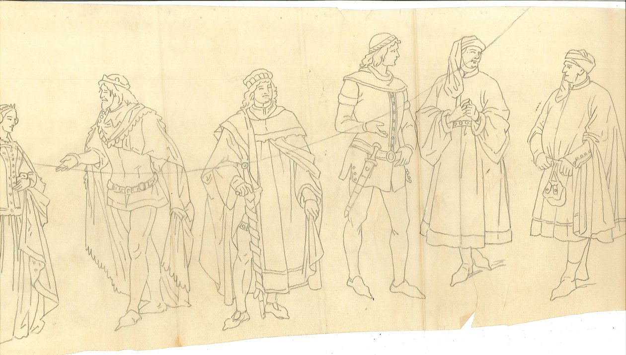 Ontwerp voor verschillende figuren door Atelier Cuypers Stoltzenberg