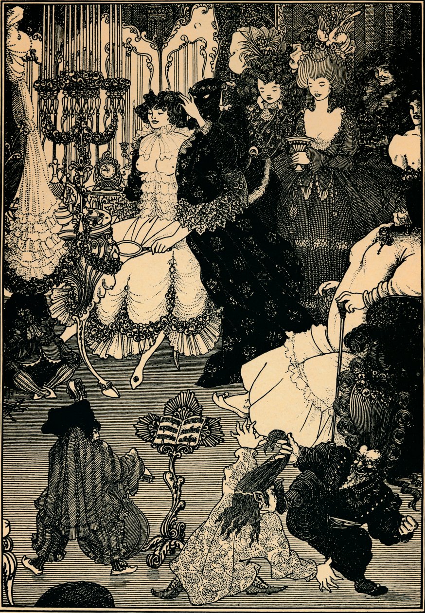 De Toilette van Helen, 1890s, 1935 door Aubrey Beardsley