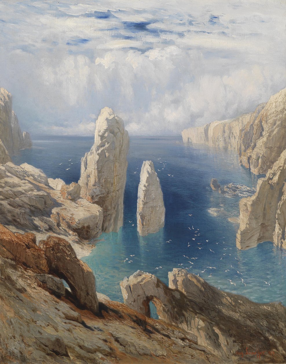 Duits: Steile kust door August Schaeffer von Wienwald