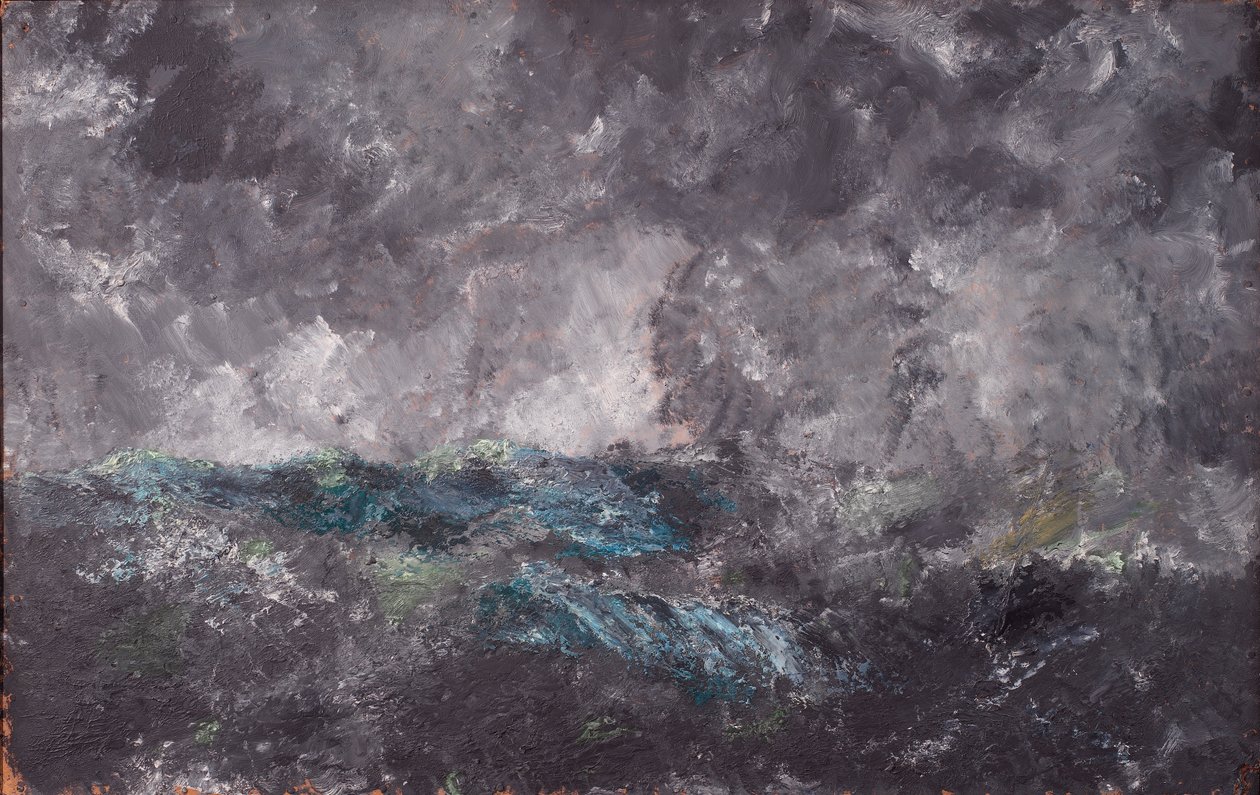 Storm in de Skerries. "De Vliegende Hollander door August Strindberg