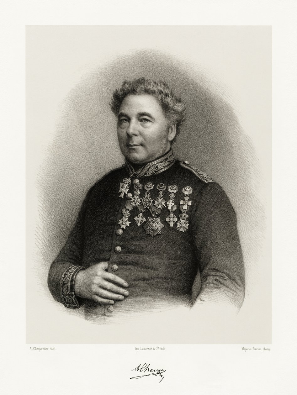 Jean Charles Chenu door Auguste Charpentier