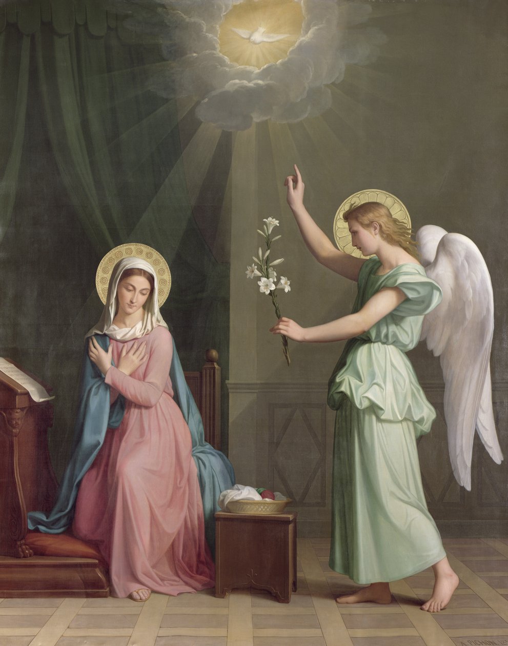 De Annunciatie door Auguste Pichon