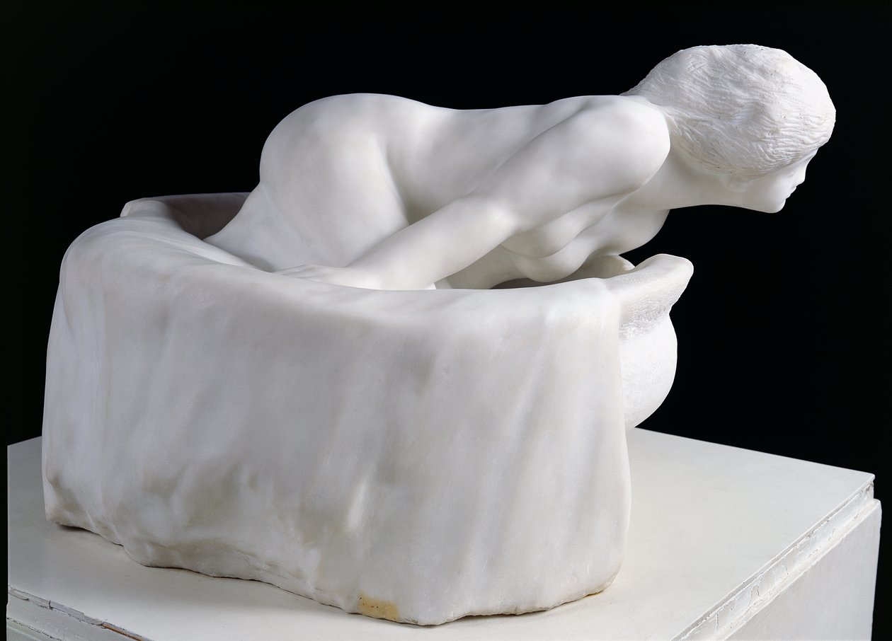 Kleine Fee van het Water, of De Geest van de Bron, 1903 door Auguste Rodin
