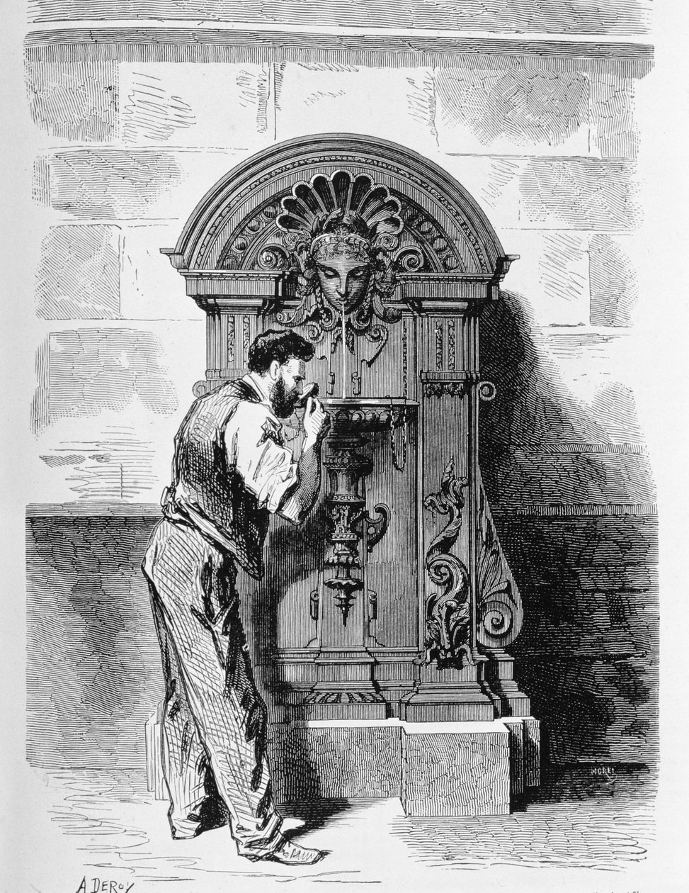 Een Fontaine Wallace door Auguste Victor Deroy