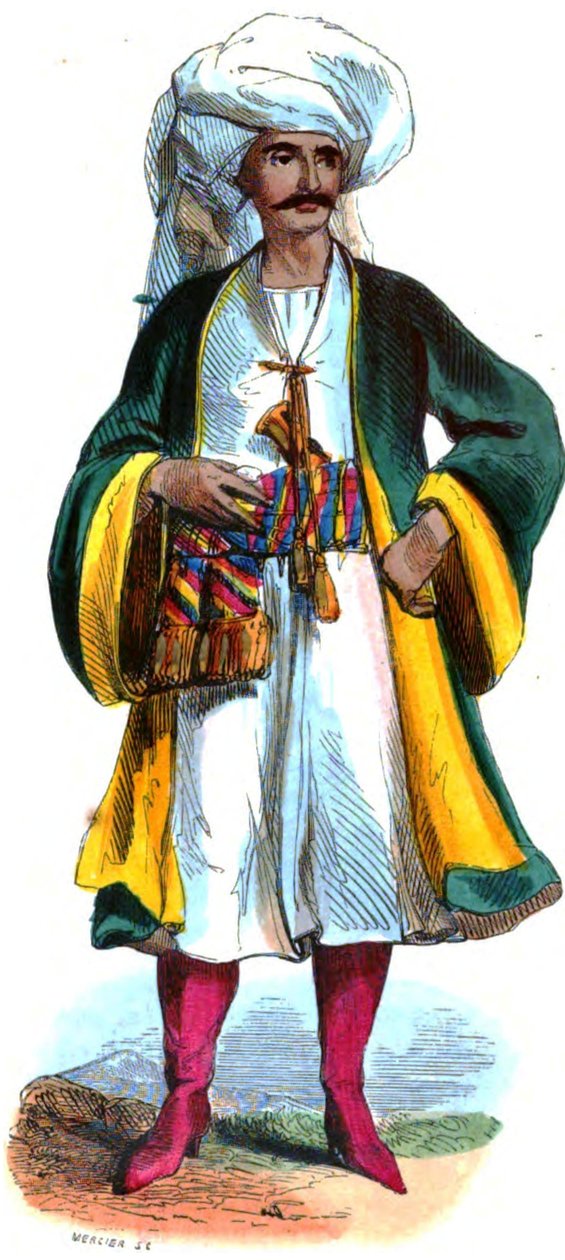 Auguste Wahlen, Moeurs, usages et costumes de tous les peuples du monde, Volume 1. Uitgever La Librairie historique-artistique, 1843 door Auguste Wahlen