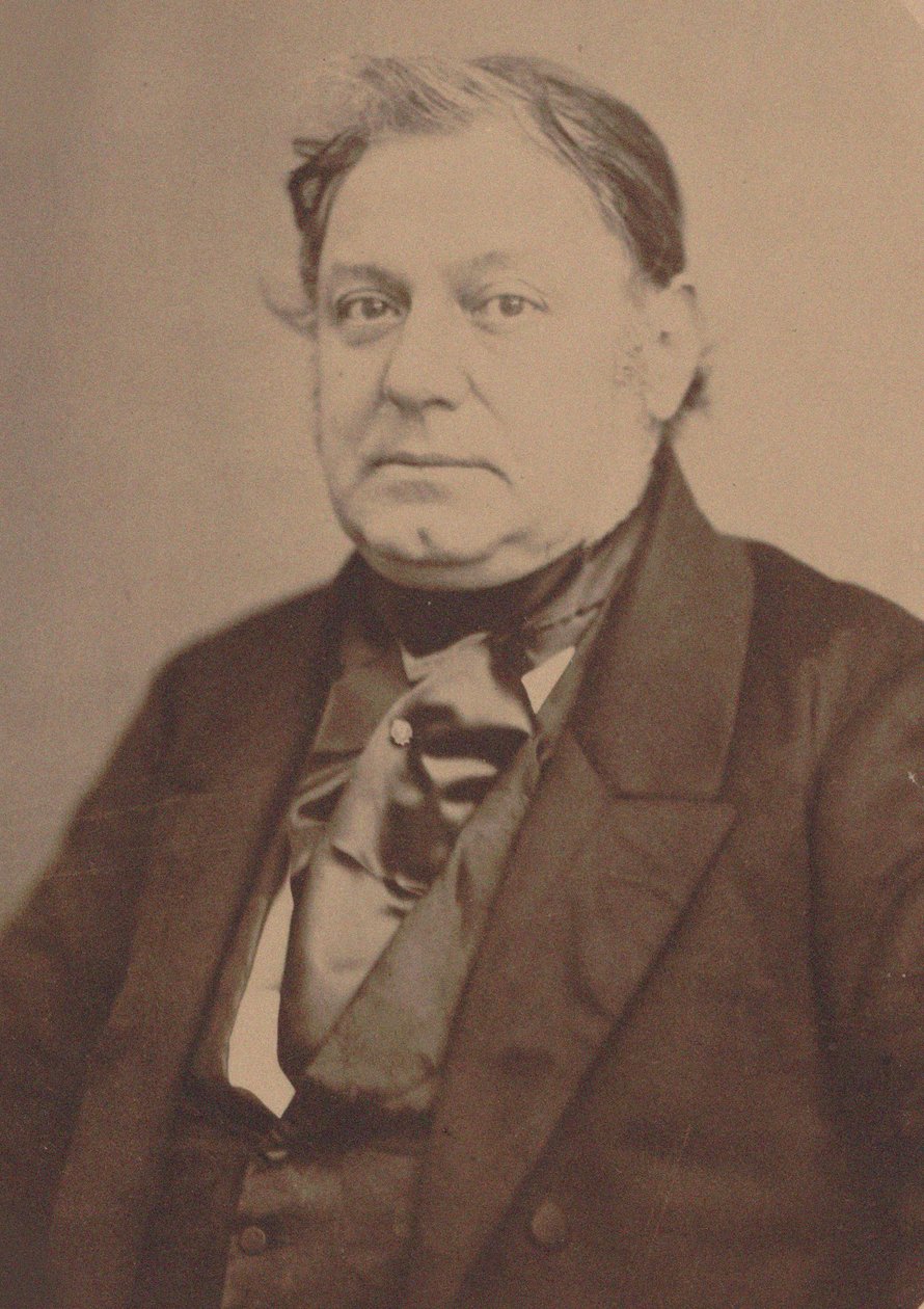 Portret van pianist en componist Amédée Méreaux 1802-1874 door Auguste Adolphe Bertsch
