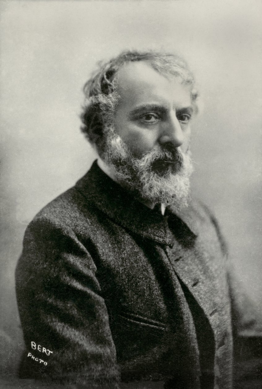 Portret van de Franse schilder Henri Martin ( 1860 door Auguste Bert