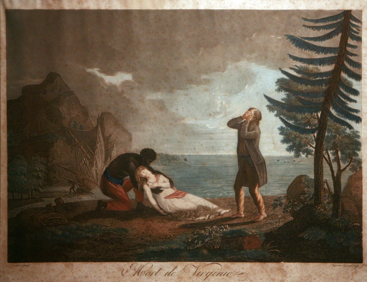 Het overlijden van Virginie-Augustin Legrand mg 8537 door Auguste Claude Simon Legrand
