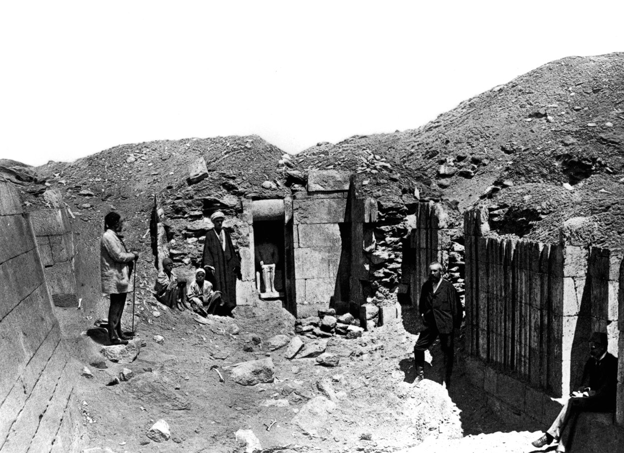 Memphis Saqqara, Egypte, 1893 door Auguste Edouard Mariette