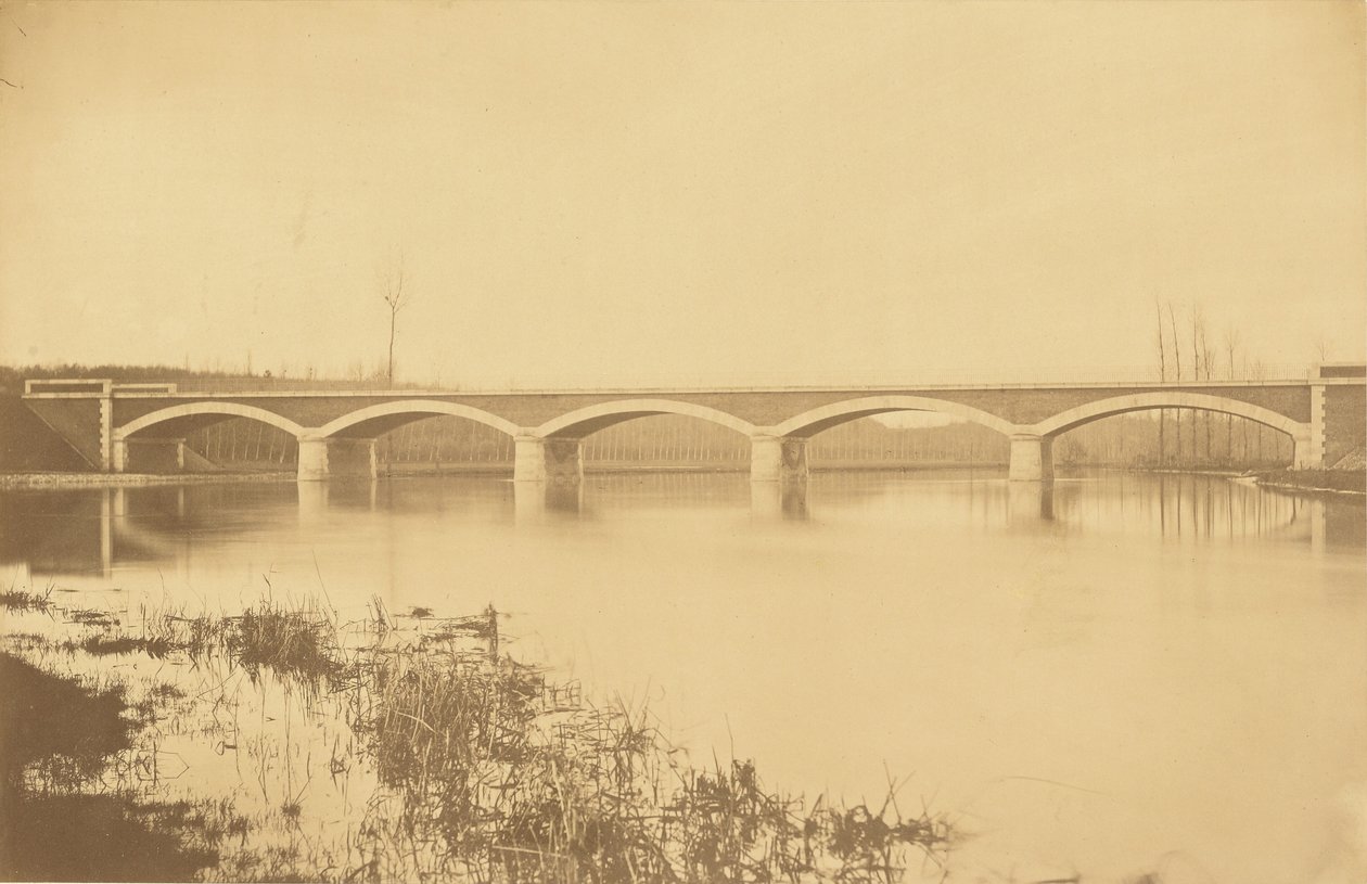 Lijn van Villeneuve-Saint-Georges naar Montargis, Viaduct over de Loing (bij Montargis) door Auguste Hippolyte Collard