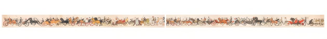 De terugkeer van de wedstrijden door Auguste Jean Baptiste Roubille