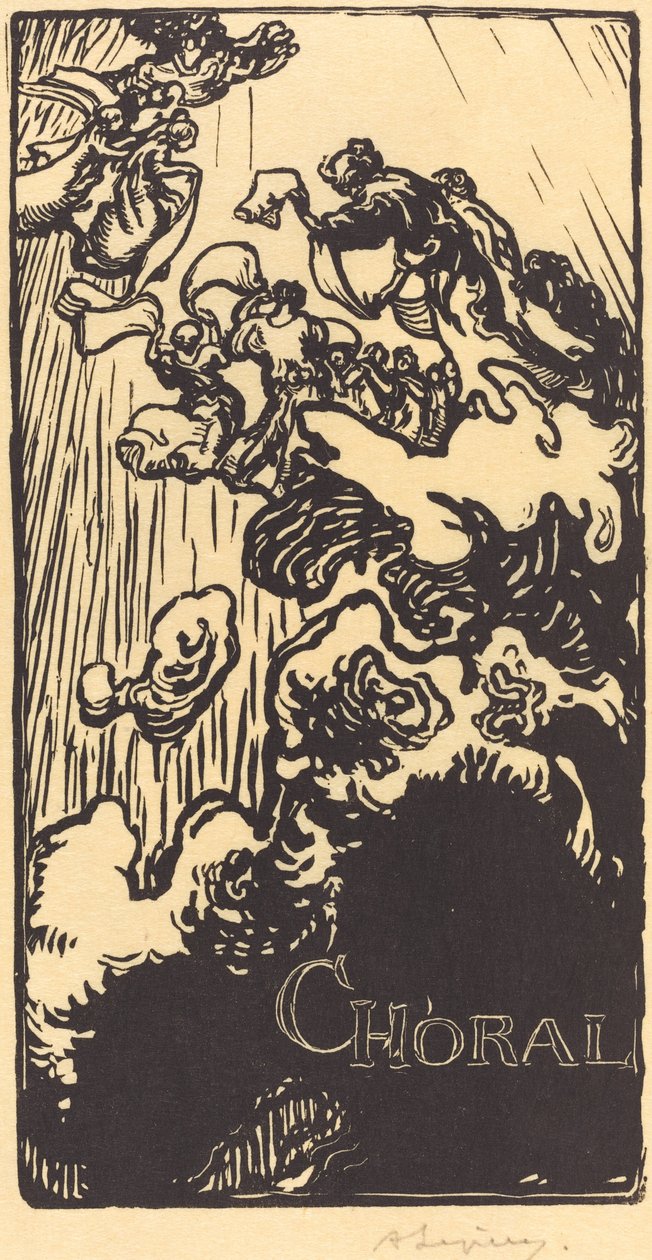 Koraal door Auguste Lepere