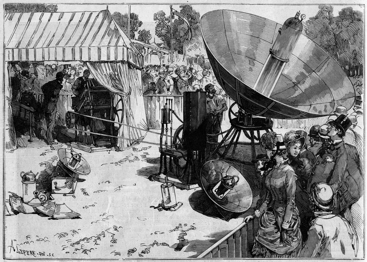 Zonne-energie door Auguste Lepere