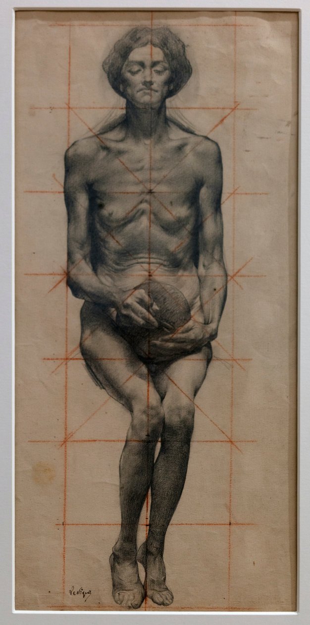 Lichamelijke studie door Auguste Levêque