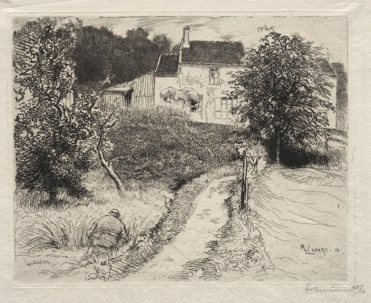 Een Bellot door Auguste Louis Lepère