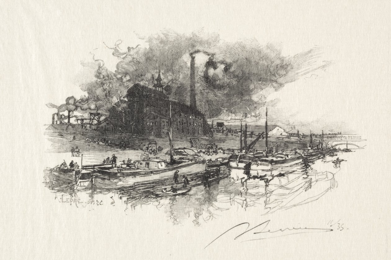 Javel door Auguste Louis Lepère