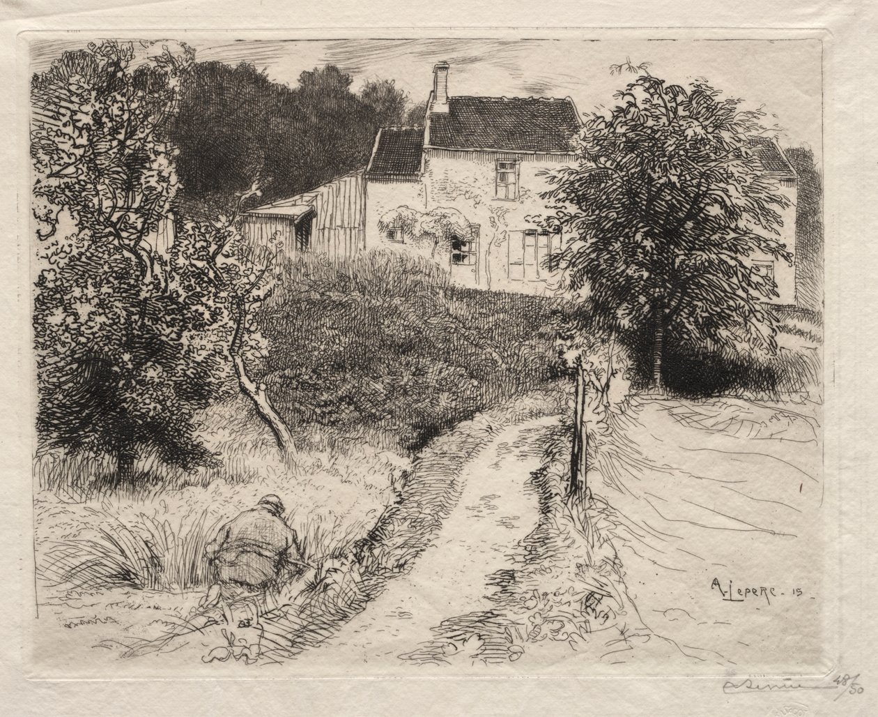 Een Bellot door Auguste Louis Lepère
