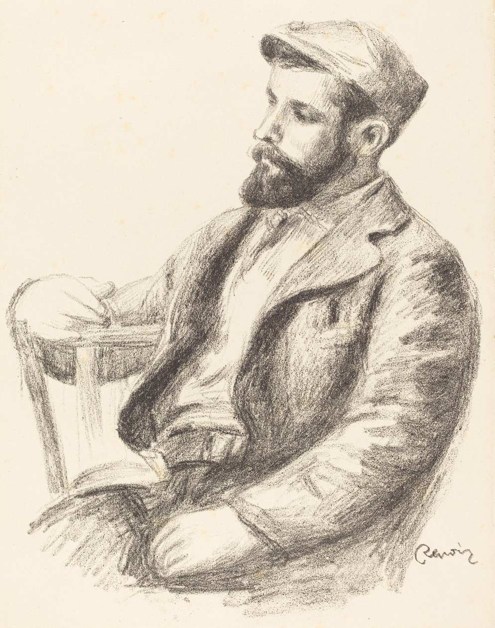 Louis Valtat door Auguste Renoir