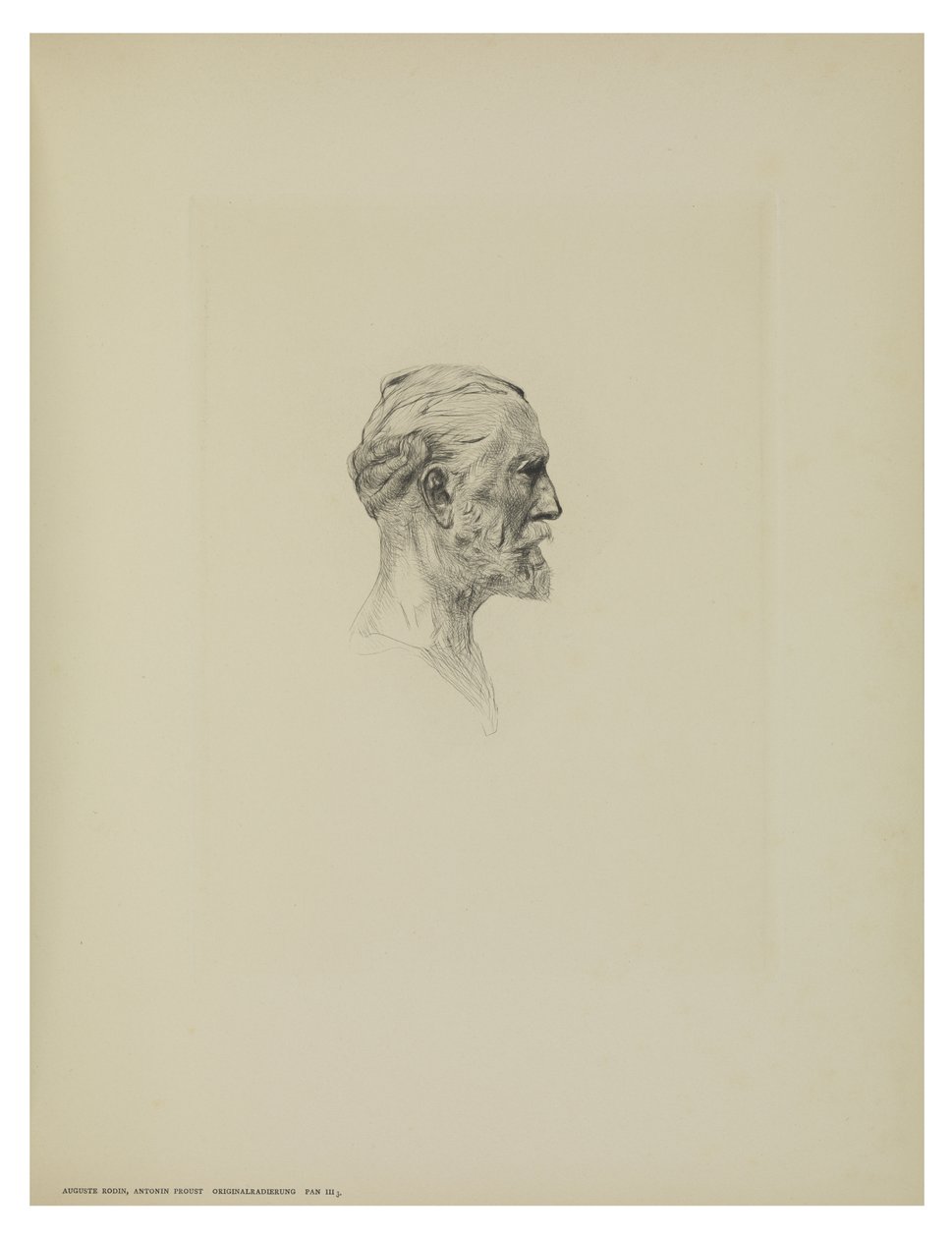 Antonin Proust door Auguste Rodin