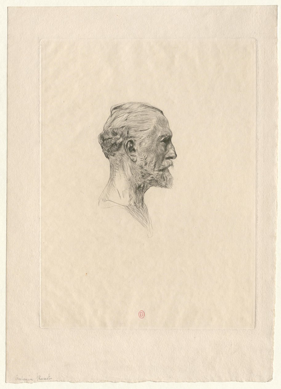 [Antonin Proust] door Auguste Rodin