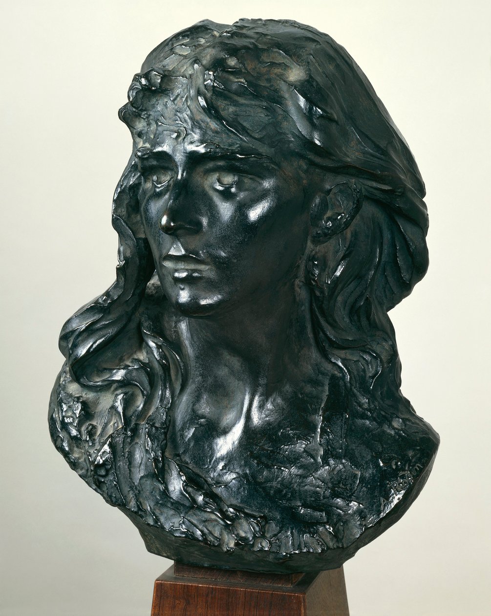 Mignon (Portret van Rose Beuret) door Auguste Rodin