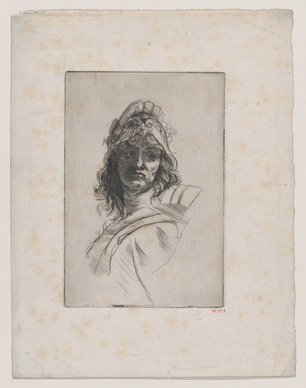Buste van Bellona door Auguste Rodin