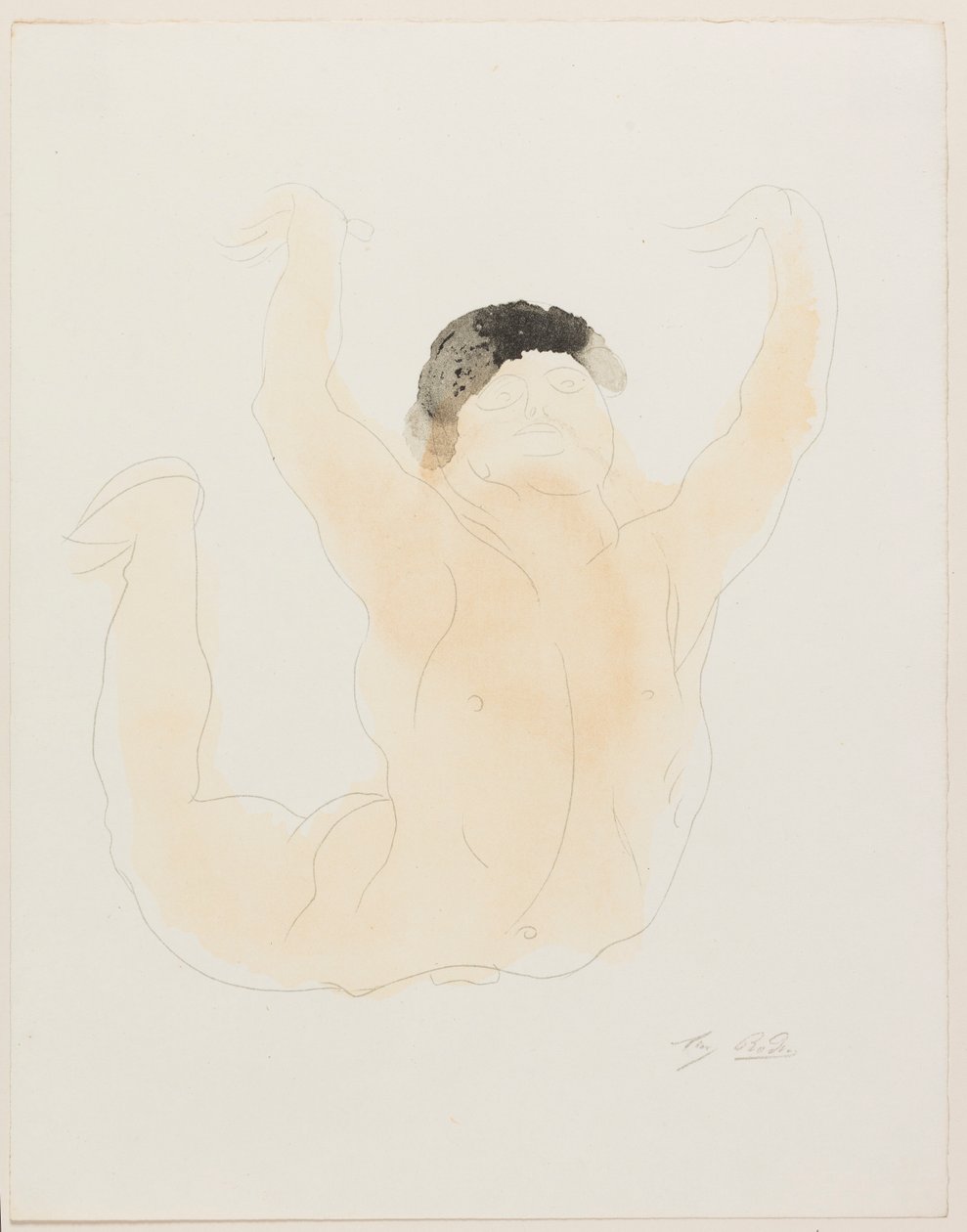 "Und doch, sagte er, ich, der mit Ihnen spricht, Milady ... ich bin nicht der Erstbeste" von Auguste Rodin