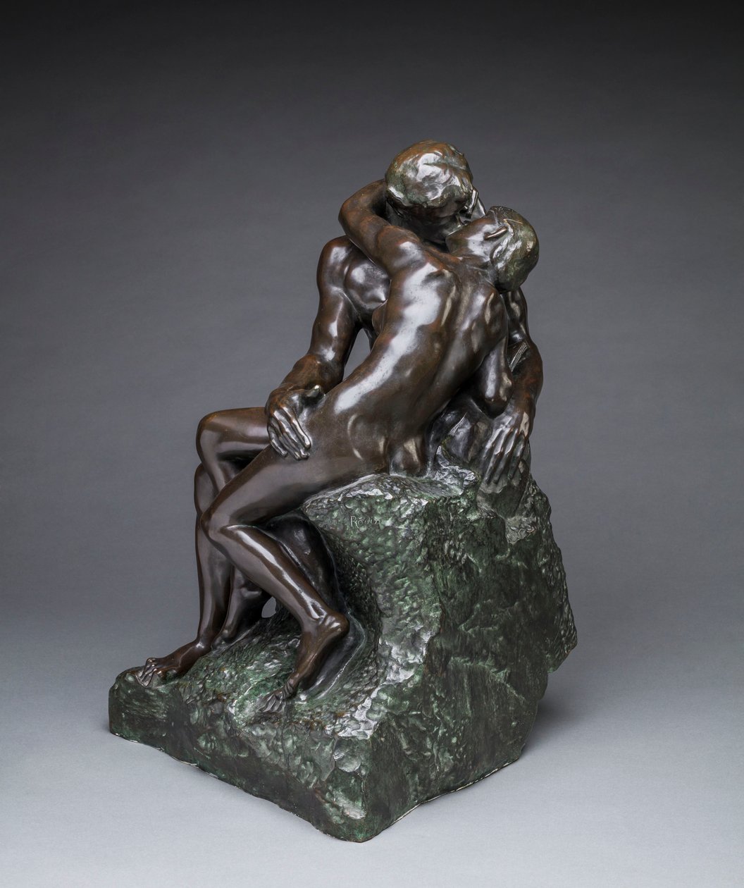 De kus door Auguste Rodin