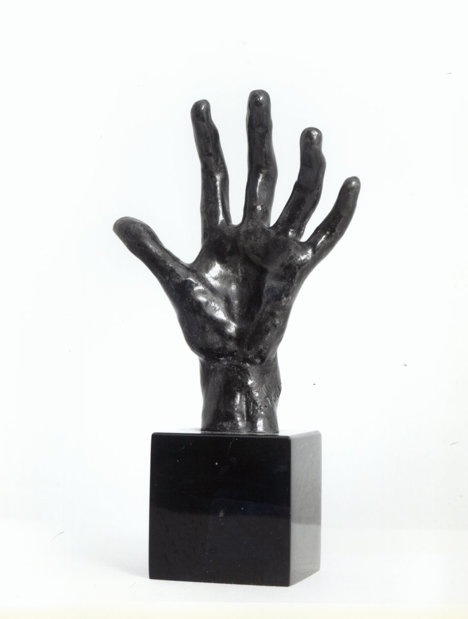 De Hand, gegoten door Georges Rudier, Parijs door Auguste Rodin