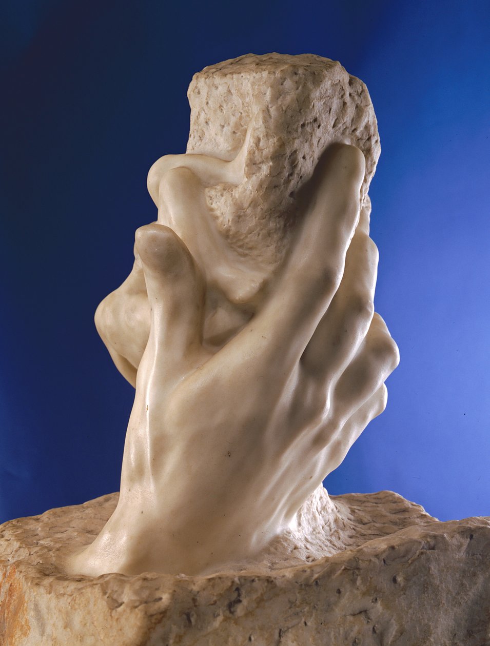 De Hand van God, 1898 door Auguste Rodin