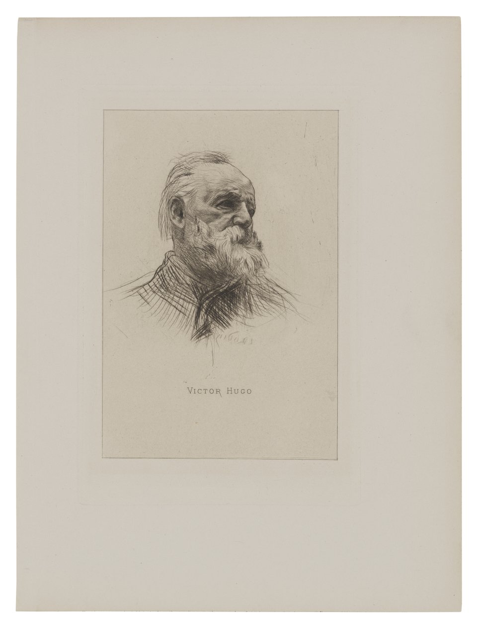 Victor Hugo door Auguste Rodin