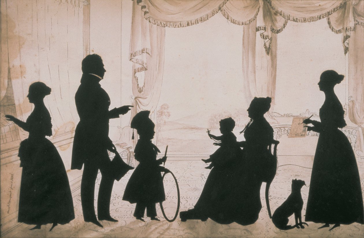 Silhouet van de familie Cramsie van O