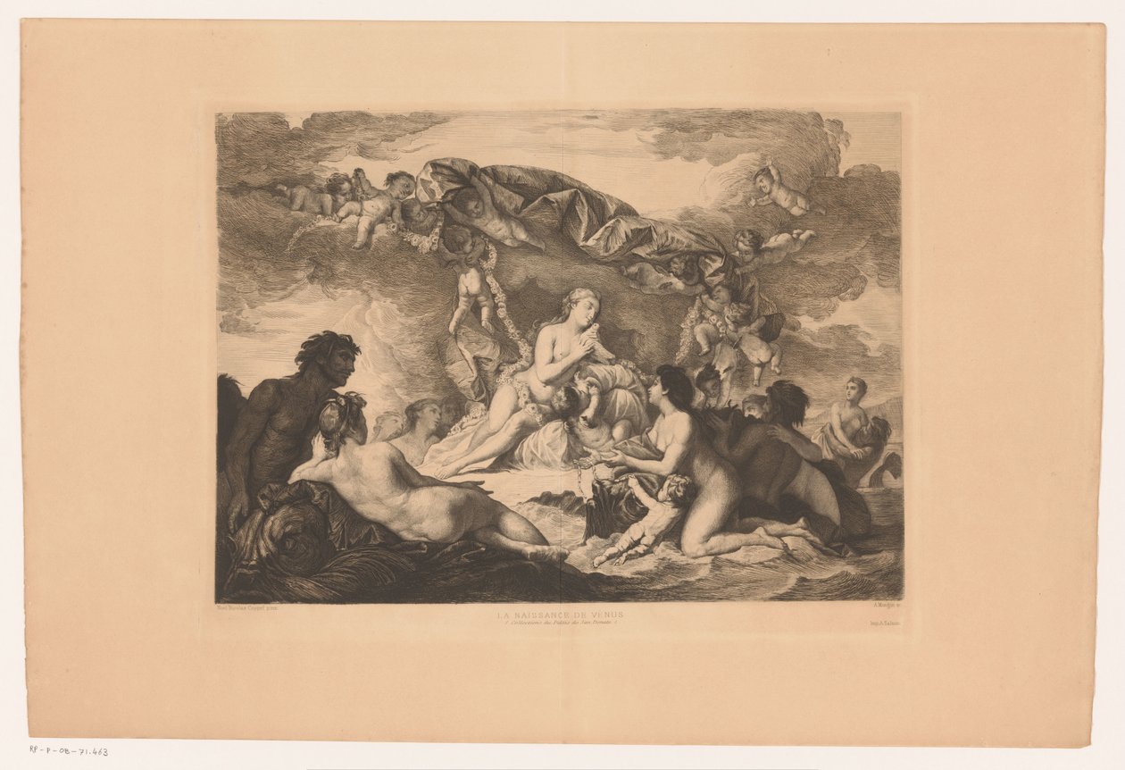 Geboorte van Venus door Augustin Mongin