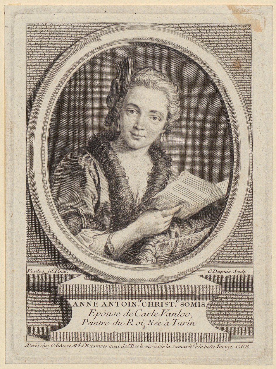 Groepsportret van Lodewijk XVI, Marie Antoinette en Lodewijk XVII door Augustin de Saint-Aubin