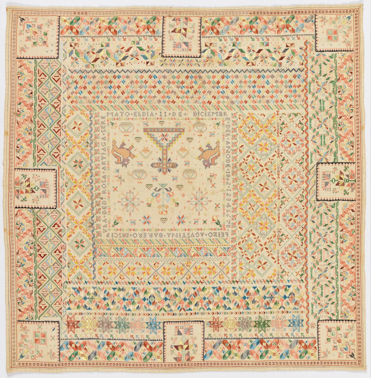Sampler door Augustina Barero