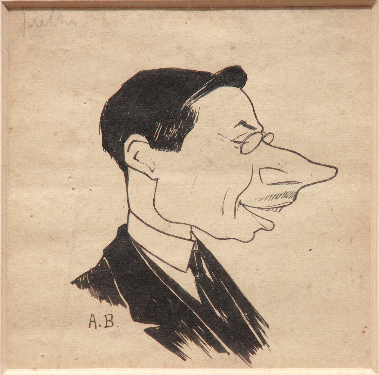 Karikatuur door Augusto Baracchi