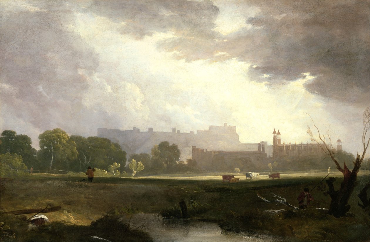 Windsor vanuit Eton door Augustus Wall Callcott
