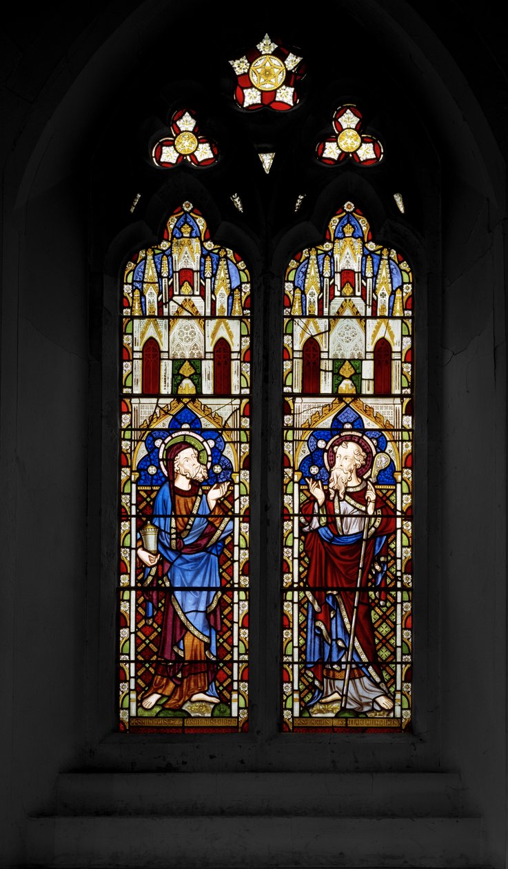 St. Jozef van Arimathea en St. Clemens door Augustus Welby Northmore Pugin