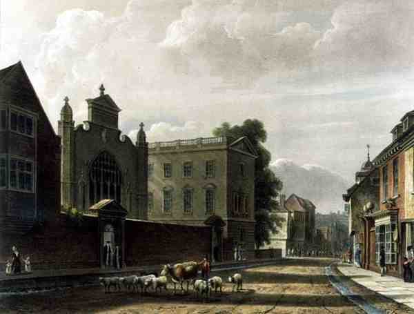 Exterieur van St. Peter