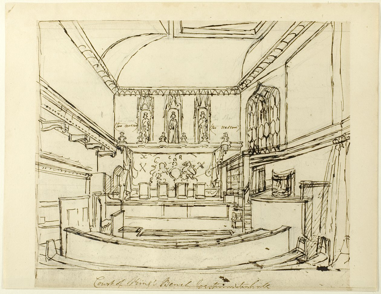 Studie voor Court of King