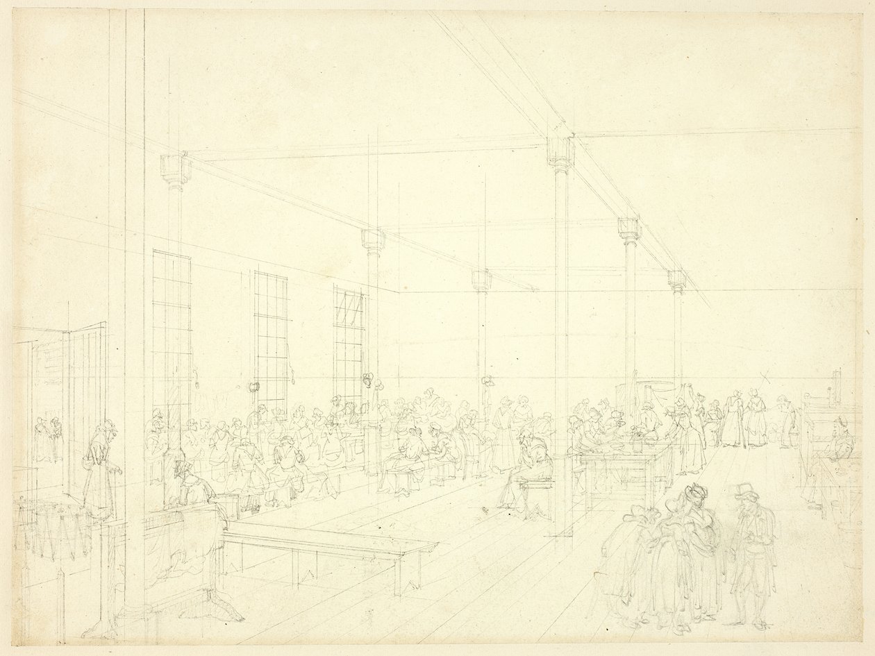 Studie voor werkhuis, St. James