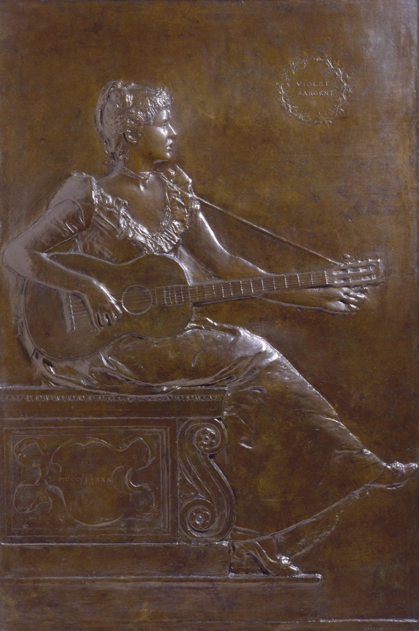 Violet Sargent door Augustus Saint Gaudens