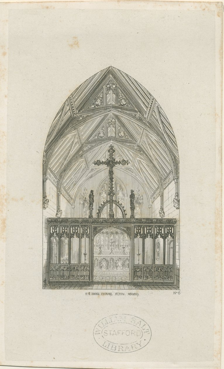 Alton - Interieur van St. John