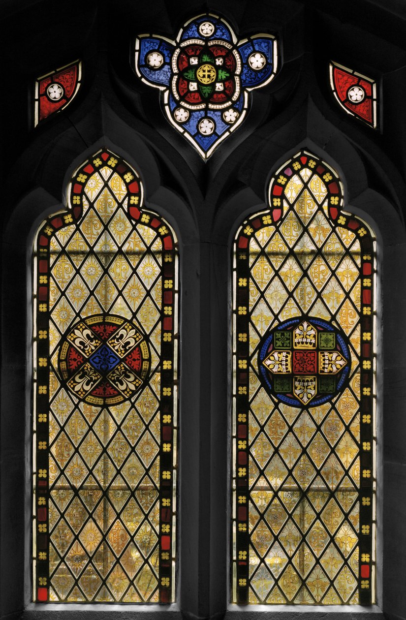 Kloostervenster door Augustus Welby Northmore Pugin