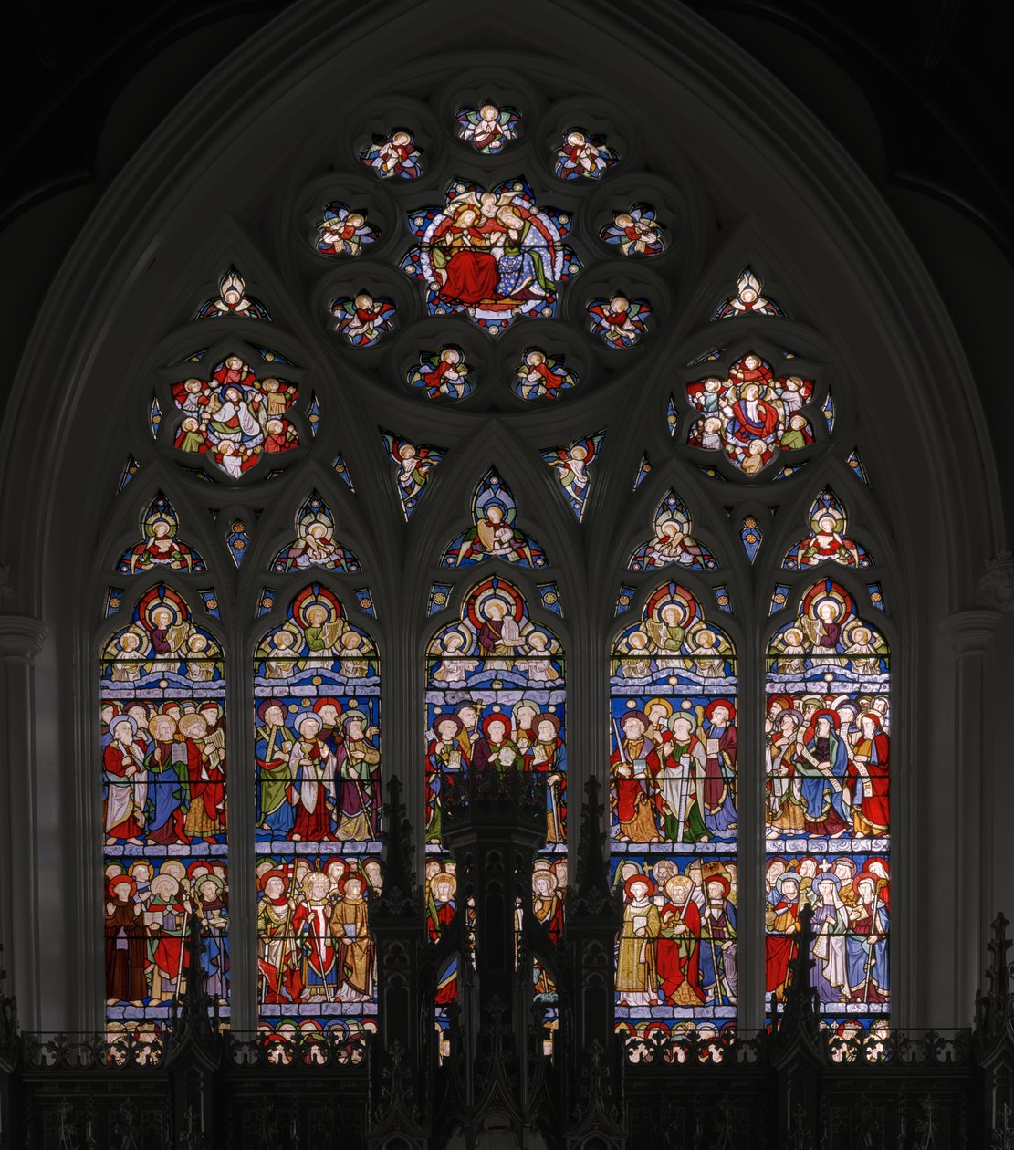 Hemels Jeruzalem door Augustus Welby Northmore Pugin