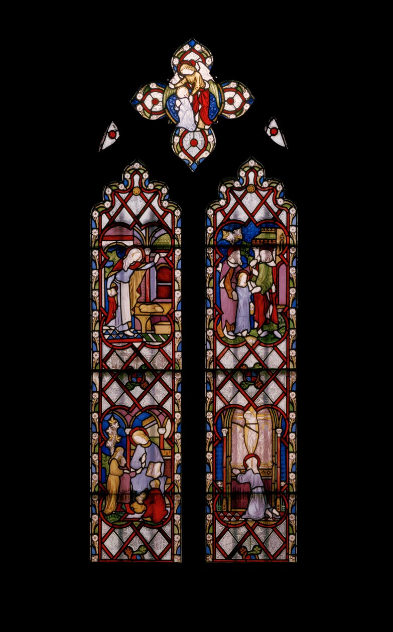 Leven van de Maagd door Augustus Welby Northmore Pugin