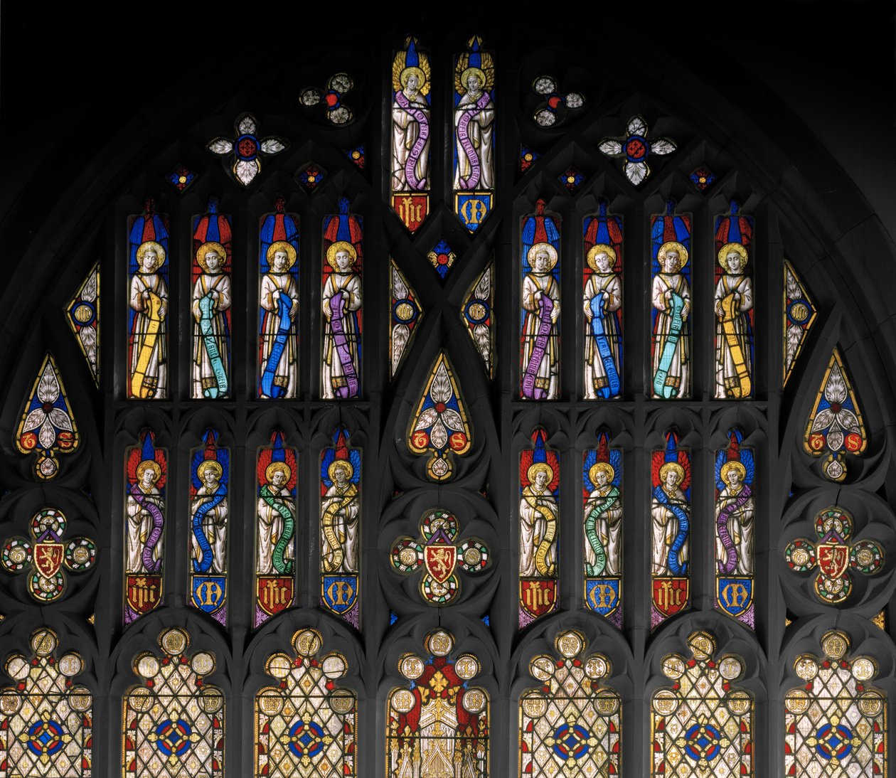 St. Alban (detail) door Augustus Welby Northmore Pugin