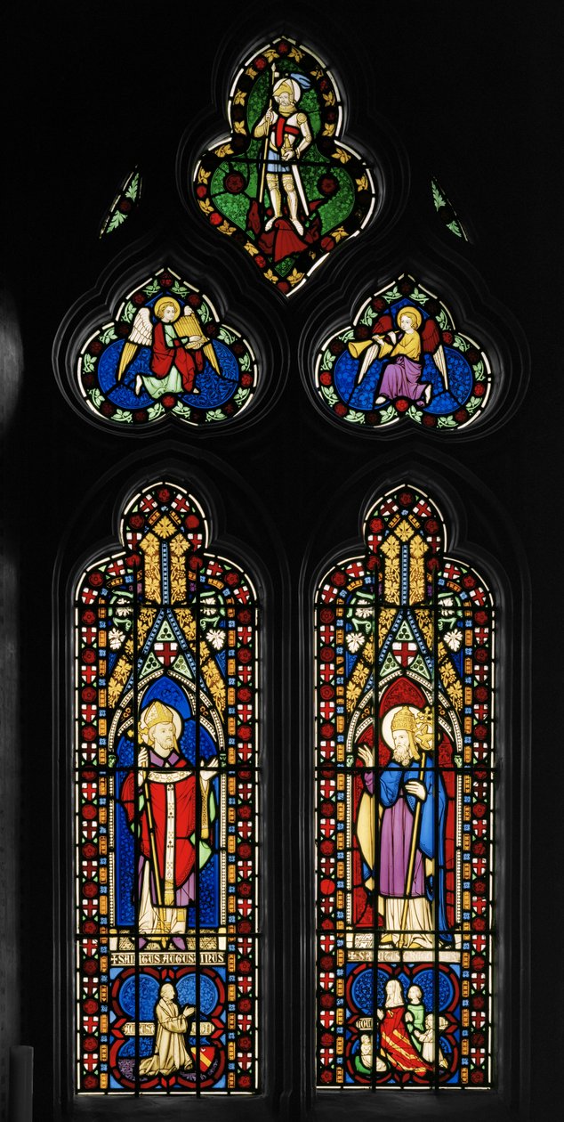 St. Augustinus en St. Gregorius, Oostelijk Kapelvenster door Augustus Welby Northmore Pugin