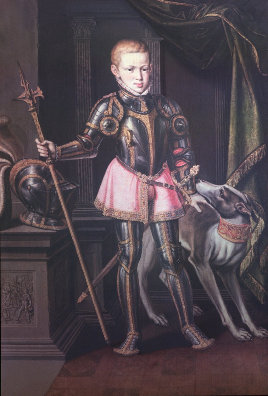 Ferdinand Maximiliaan Jozef I, Aartshertog van Oostenrijk en Keizer van Mexico (1832-67) als jongen door Austrian School